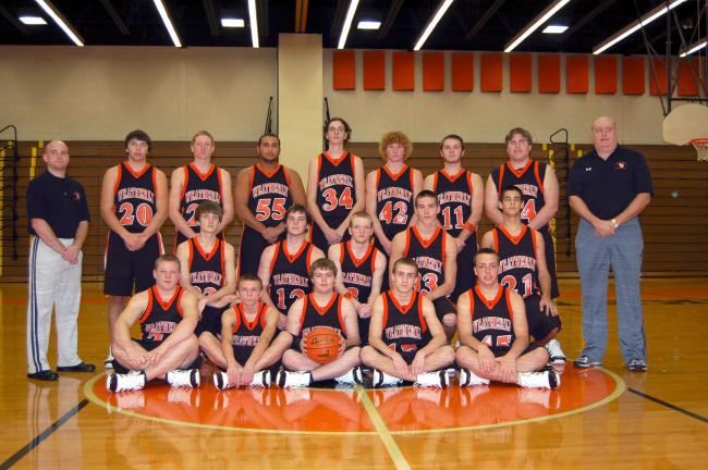 Andy Steinmetz/TIMES NEWS Weatherly boys basketball team members for the 2010-11 season include, front row from left, Josh Reiner, Scott Coll, Adam Capone, Tim Lash, Mark Miller. Middle row, Jeremy Hollrigl, Christian Ormiston, Cory Rowan, Joey…