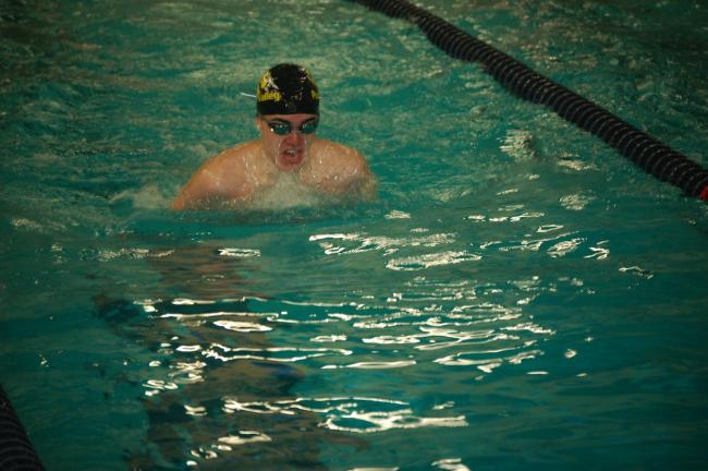 JOE PLASKO/TIMES NEWS Jason Gates of Panther Valley finished second in the breaststroke.