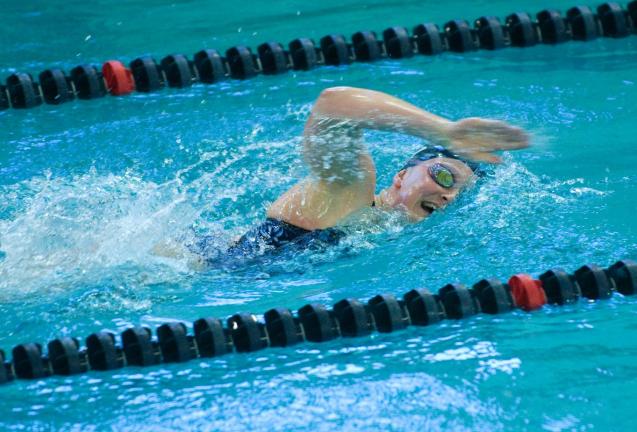 bob ford/times news Schuyler Schmidt of Tamaqua had a first place finish in the 200 freestyle.