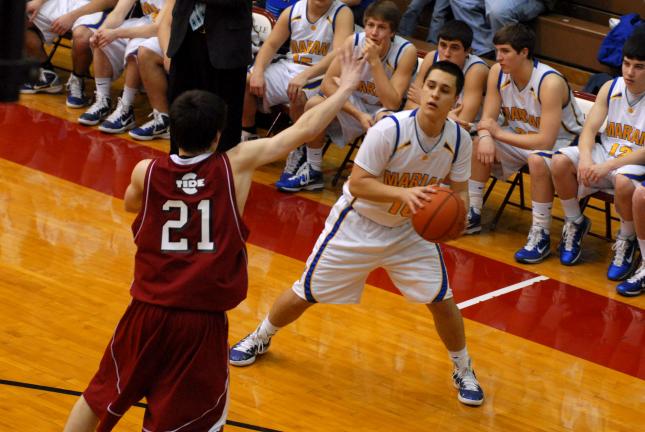 Marian falls in Schuylkill semis