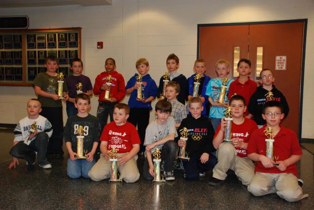 JV and Varsity Jim Thorpe Wrestlers 2010-2011