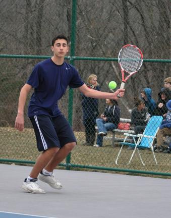 times news filephoto Gonzala Hernandez Cascante of Tamaqua earned the No. 1 seed for the District 11 Class AA tennis tournament.
