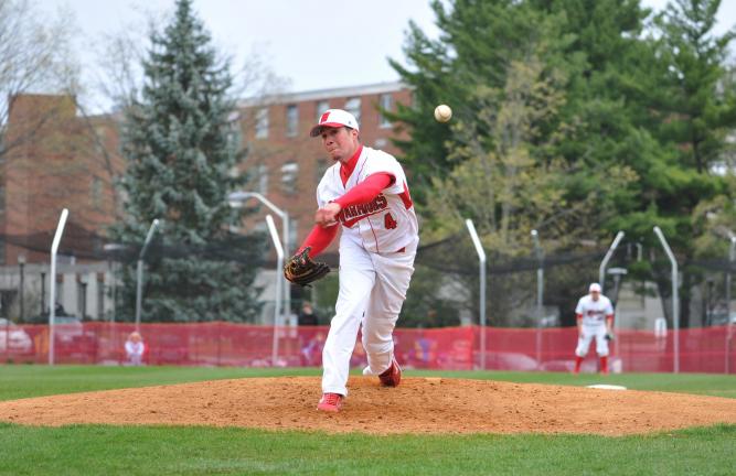 PHOTO COURTESY OF EAST STROUDSBURG UNIVERSITY Jeremy Gigliotti fires a pitch to a batter as he took the mound for East Stroudsburg University this past spring. Gigliotti, a Pleasant Valley grad, was drafted by the San Diego Padres in the recent…