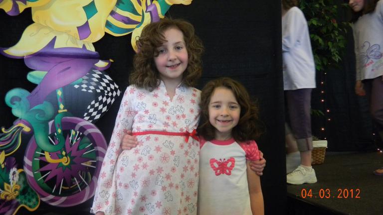 Devyn and Kira Hauser, daughters of Bill and Lisa Hauser, appeared in the Lehigh Valley Junior League American Girl Fashion Show this past weekend modeling fashions of yesterday and today.