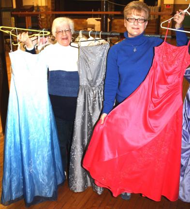 ANDREW LEIBENGUTH/TIMES NEWS During this time of financial difficulty, every girl deserves a chance to attend her prom dressed like a princess. The first annual Tamaqua "Belle of the Ball" prom dress collection event, a community outreach…