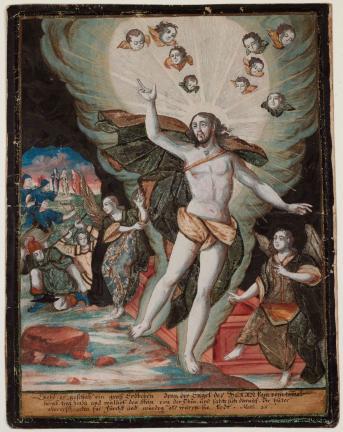 One of the 12 Passion prints by Johann Bussemacher recently acquired by the Allentown Art Museum.