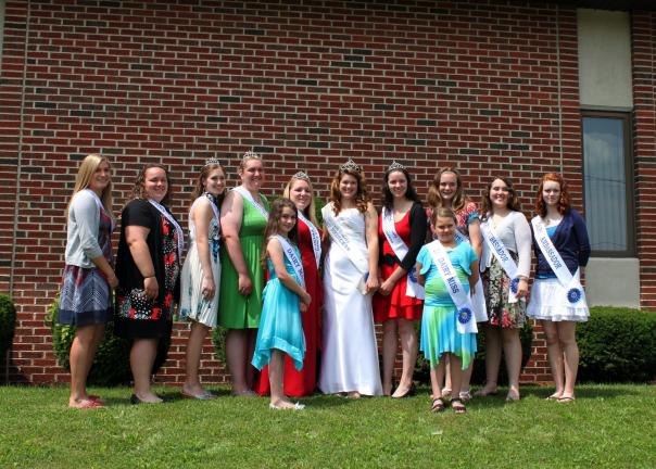 SPECIAL TO THE TIMES NEWS Front from left: Dairy Maid Eva Scheitrum and Lil' Dairy Miss Rachel Scheitrum. Back row: Dairy Ambassador Addie Snyder, Dairy Ambassador Kayla Romberger, Alternate Dairy Princess Madeline Daubert, Alternate Dairy Princess…