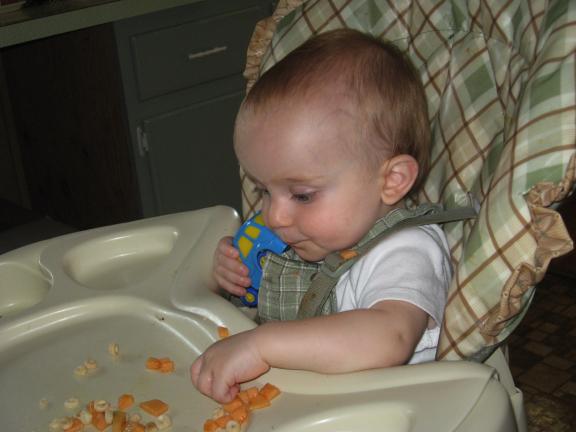 STACEY SOLT/SPECIAL TO THE TIMES NEWS This 10-month-old boy enjoys a healthy snack. Children born to women with gestational diabetes are at a greater risk of obesity and diabetes. A proactive approach, which includes healthy eating and regular…