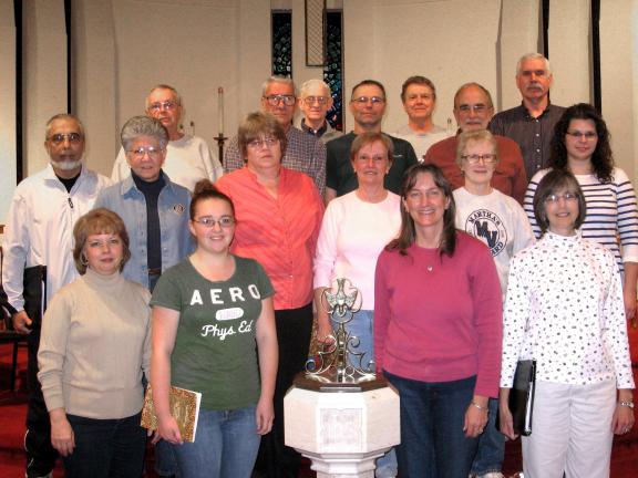 STACEY SOLT/SPECIAL TO THE TIMES NEWS Members and guests of the Trinity Lutheran Church Sanctuary Choir in Lehighton will offer a cantata service, "The Voices of Christmas," in preparation for the Advent and Christmas seasons on Sunday, Nov. 25 at 3…