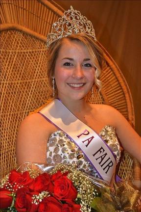Special to the TIMES NEWS Rhonda Carl, Ashland, was crowned 2013 Pennsylvania Fair Queen.