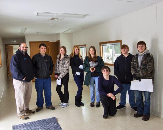 JOHN STOJ/SPECIAL TO THE TIMES NEWS CCTI Drafting & Design Technology students recently visited the new modular building, which will become the Penn-Kidder Library. The students will each design an interior layout, and the library board will select…
