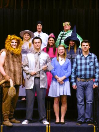 SPECIAL TO THE TIMES NEWS Marian Catholic High School will present three performances of the musical production "The Wiz" this weekend. Cast members include: Damian Richards as the Coach (Cowardly Lion); Christopher Postupack as the Janitor (Tin Man…