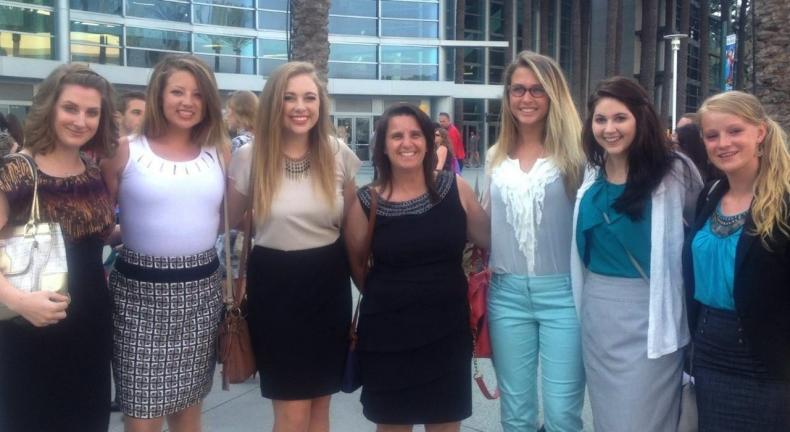 SPECIAL TO THE TIMES NEWS Five students represented MMI Preparatory School at the FBLA National Leadership Conference in Anaheim, Calif., with two placing in the top 10 of their respective categories. From left, adviser Kate Lengel, Devan McCarrie,…