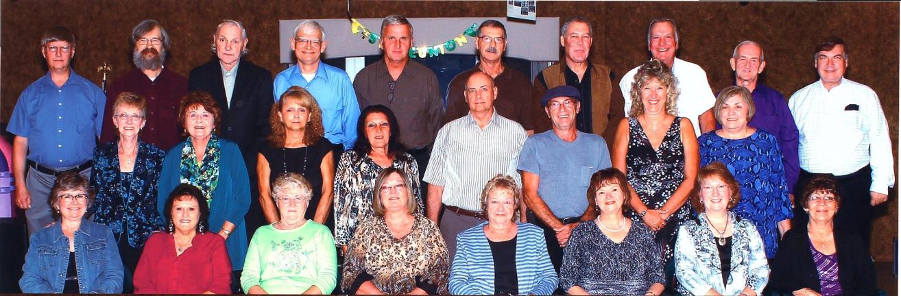 The Slatington High School Class of 1968 celebrated its 45-year reunion on Sept. 21 at the Emerald Fire Company. Those attending included, top photo, front row from left, Kathy Lazor Spess, Mary Frable Bauer, Diana Miller Druckenmiller, Anne Schneck…