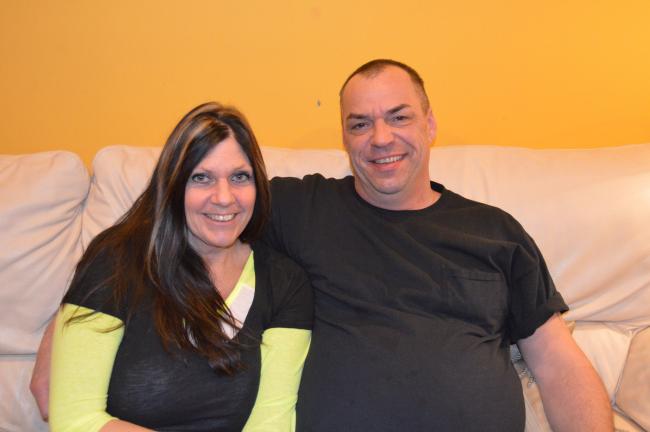 KAREN CIMMS/TIMES NEWS Kristin and Tim Moll