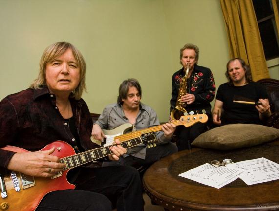 PHOTOS SPECIAL TO THE TIMES NEWS Savoy Brown takes the stage Friday night at the Mauch Chunk Opera House in Jim Thorpe.