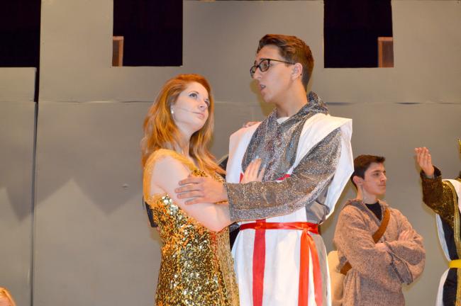 Lights, action, 'Spamalot'