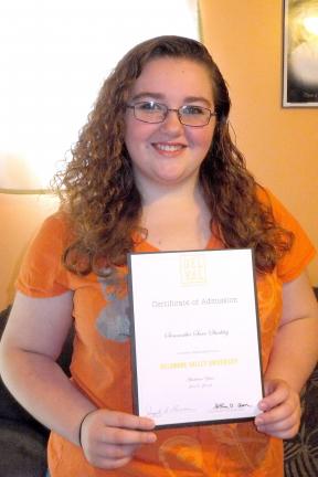 Stacey Solt/Special to the Times News Samantha Stuckley, a 2015 graduate of Lehighton Area High School, is part of a growing number of high school students waiting to make their final college decisions until summer. Stuckley began applying to…