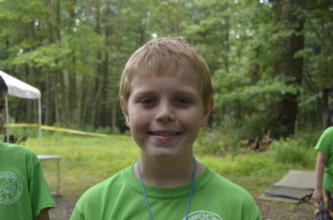 Nathaniel Kuhns, 9, of Slatington: "My favorite is football."