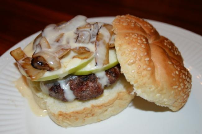 Maple Burgers are an unusual combination of ingredients, but absolutely delicious. KAREN CIMMS/TIMES NEWS