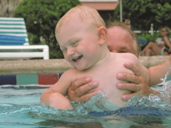 Pool time should be fun time, but it's also necessary to take precautions. The U.S. Swim School Association recommends children as young as 6 months of age begin swimming lessons. PHOTO COURTESY METROGRAPHICS