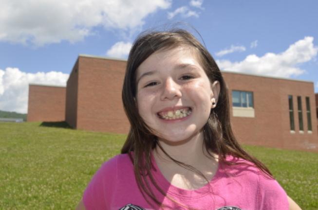 Karma Schollenberger, 8, of Slatington: "My family's going to Lake Nockamixon."