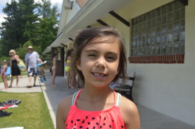 Mia Samok, 8, of Palmerton: "I don't like to help my mom clean the house."