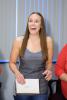 Vicky Unitis reacts after being named this year's grand prize winner. Copyright - Zubek-Miller Photography