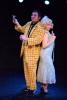 Jon Peterson as "Jonny Two Times" and Lara Lamb as "Zelda Zigglar in a scene from "Lucky Malone's Not So Lucky Night," which opens at The Pines Dinner Theatre in Allentown. CONTRIBUTED PHOTO