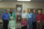 LINDA KOEHLER/TIMES NEWS This old Stromberg Electric clock once hung in the Standards' lab of the New Jersey Zinc Co. since 1917 and was responsible for the noon and 4:30 p.m. whistle. It kept accurate time within a second. It is being donated to…