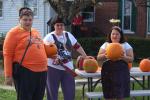 CHRIS PARKER/TIMES NEWS Clients of Spectrum Community Services, Lehighton, had a grand time at aHalloween party Thursday. Costumed guests fromNesquehoning and Lehigh Countydecorated pumpkins, enjoyed snacks and had their facespainted. Here, Mary G…