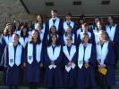 New inductees into the Marian Catholic High School National Honor Society are, front row from left, Rose Sheridan, Jessica McKinley, Cathleen Cataldo, Sara Pisak, Katie Collevechio and Kayla Stanek.,Second Row, Laura Cinicola, Megan Rubino, Victoria…