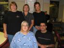 LIZ PINKEY/SPECIAL TO THE TIMES NEWS Tamaqua Area Adult Day Care Center Director Deb Shipe (front, left) retired after 18 years with the center. Members of the staff and the board of directors recently held a retirement dinner for her. Also…