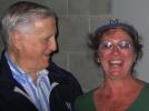Area woman shares a laugh with George Streinbrenner