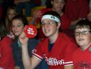 CAROL ZICKLER/SPECIAL TO THE TIMES NEWS Panther Valley Middle School student Mark Williams shows off his button.