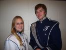 SPECIAL To THE TIMES NEWS Tamaqua Raider Band members Brooke Gursky (left) and Steven Christ will march in the 2009 Macy's Thanksgiving Day Parade in New York City Nov. 26.