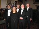 Randall Perry, conductor of the Bach and Handel Chorale, stands with the soloists from the chorale's Christmas Concert. Front row, from left, are Angela Mosley, soprano; and Dan Evans, bass. Back row, Perry; Ed Sayre, bass; and Brad Lizotte, tenor.