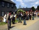 DONALD R. SERFASS/TIMES NEWS Militia members battle insurgent villagers in this reenactment in August during Eckley Miners Village Living History Weekend. The commonwealth announced Tuesday that Eckley will not close this winter, although its future…