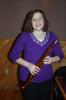 LINDA KOEHLER/TIMES NEWS Stephanie Spatz, 16, of Mertztown, won a Kenny G soprano saxophone at the Kenny G concert at Penn's Peak.