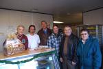 LINDA KOEHLER/TIMES NEWS Members of the community and Northern Lehigh Future Focus (NLFF) welcomed Gracie's Main Street Bakery to Walnutport. From left to right are: Les Glanz, Chairman of Downtown Revitalization and Economic Development Task Force;…