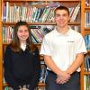 VICTOR IZZO/SPECIAL TO THE TIMES NEWS Two students at St. Joseph Regional Academy in Jim Thorpe have been named regional winners of the Allentown Diocese's "Stand Up for Life" essay contest. Seventh grade student Riley Carroll (left) and eighth…