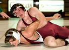 bob ford/times news filephoto Lehighton's Dave Lucykanish (top) recently joined the 100-victory club. He is only the third Indian wrestler to ever accomplish the feat during his career.