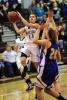 nancy scholz/times news Christina Bastardi of Tamaqua (14) drives to the basket against Wilson's Kammeron Stocks.