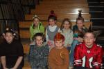 LINDA KOEHLER/TIMES NEWS It was Spirit Day at Towamensing Elementary School. Students were allowed to come dressed as characters from books and wear wacky hairdos, like (front row left to right) Brittany Higgins, Spencer Moyer, Cole George, Owen…