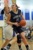 nancy scholz/special to the times news Northern Lehigh's Sonya Josephson goes hard to the basket against Wilson defender Colleen Touhey.