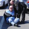 LARRY NEFF/SPECIAL TO THE TIMES NEWS A Doylestown man is in custody Sunday following his capture after a high speed chase which led from Tamaqua into West Penn Township.