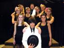 CAROL ZICKLER/SPECIAL TO THE TIMES NEWS The opening number "I Got A Feeling" will feature Keith Miller (front). Second row, Candace Conville, Carly Markovich. Third row,Christin Kehler, Katie Zulic, Christa Mantz, and Tricia Janowiak.Back row…