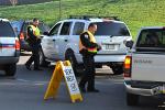 VICTOR IZZO/SPECIAL TO THE TIMES NEWS At the L.B. Morris Elementary School in Jim Thorpe on Wednesday morning, members of the Jim Thorpe Police Department conducted a seatbelt check and handed out flyers informing drivers about Pennsylvania's…