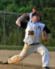 mike feifel/times news Jeff Noyes of the Franklin Township Hurricanes unwinds with a pitch against the Towamensing Yankees.