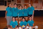VINNY VELLA/TIMES NEWS The Marian Fillies Volleyball Camp for high school players was held recently. Pictured are the camp's six-on-six championship team: (front, l-r) Madison Dyer, Ashton Galassao, Abby O'Donnel (back) coach Maria Currie, Joanna…